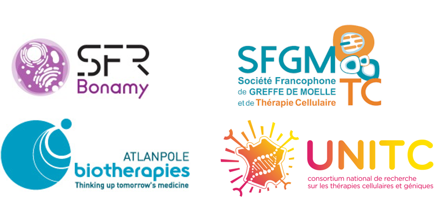 logos sfr bonamy atlanpole biotherapie unitc sfgmtc